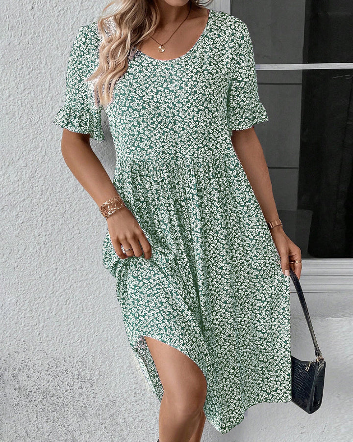Chara | Elegant Floral Dress