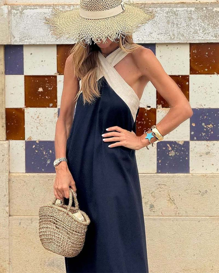 Ludivine | Halter Neck Summer Dress