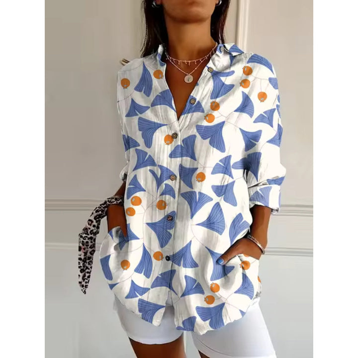 Ruth | Casual Blouse with Floral Print