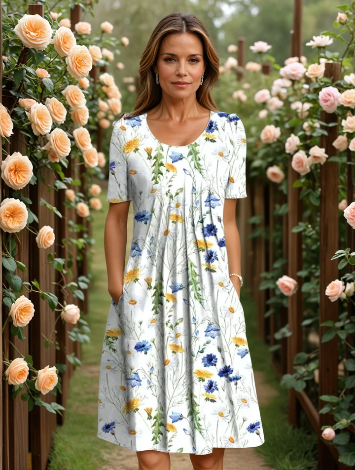 Madison | Elegant Dress With Tummy Coverage