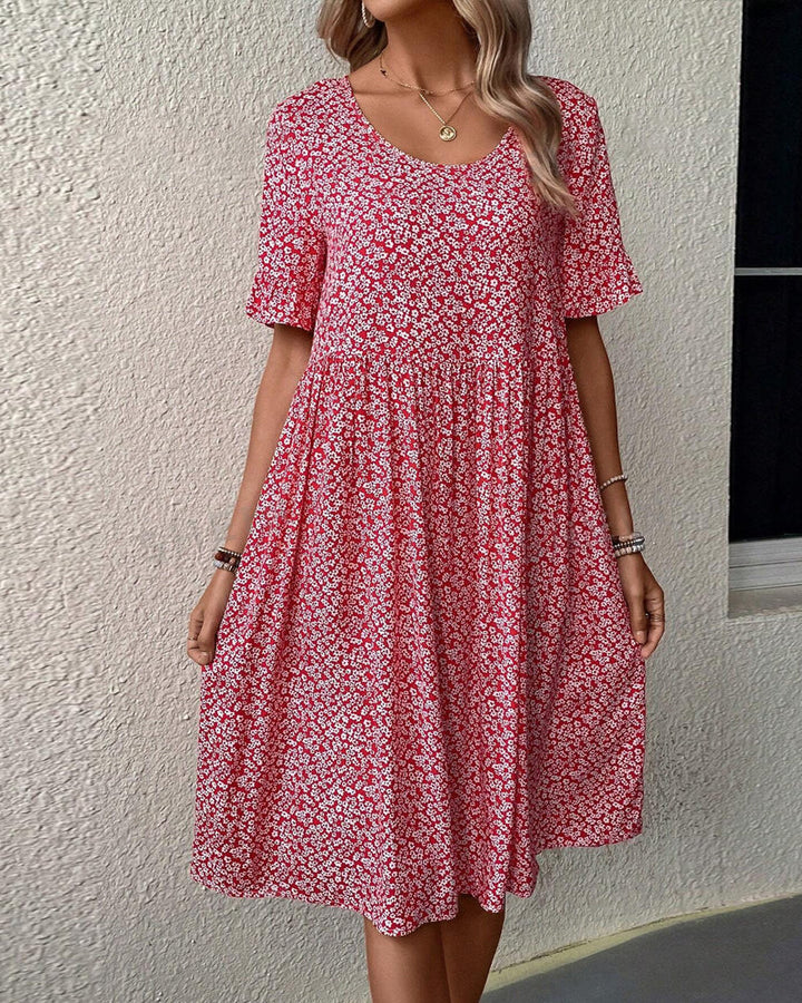 Chara | Elegant Floral Dress