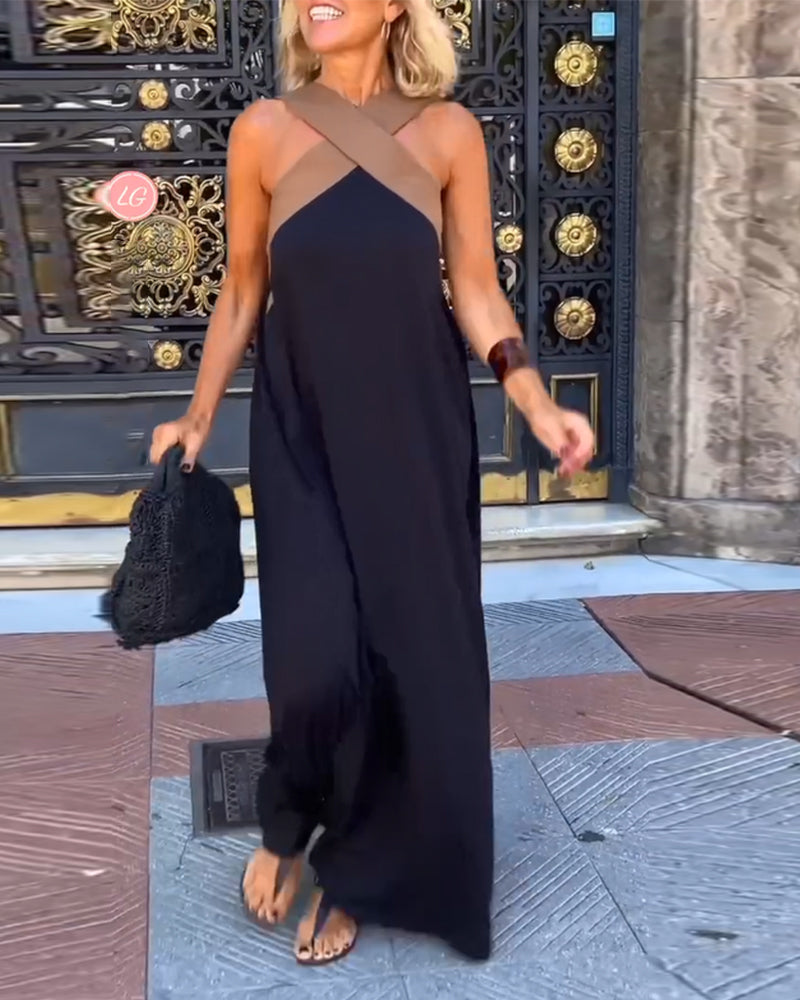 Ludivine | Halter Neck Summer Dress