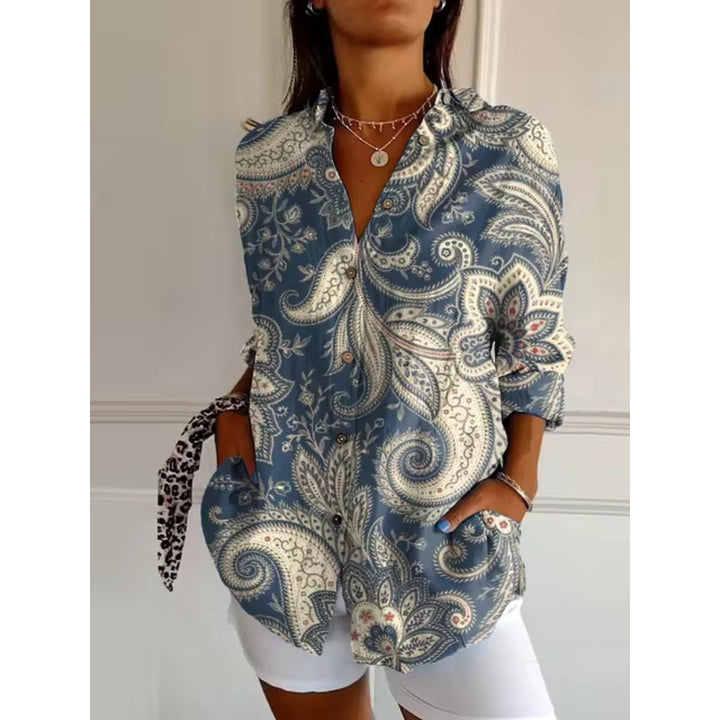 Ruth | Casual Blouse with Floral Print
