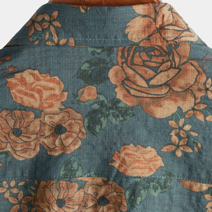 Vito | Vintage Floral Retro Shirt
