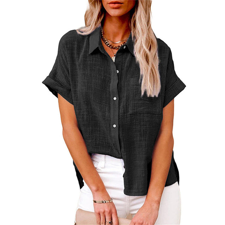 Yasmin | Lightweight Cotton-Linen Blouse