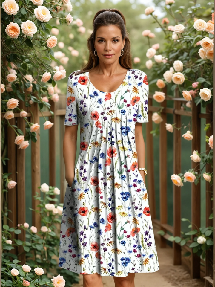 Madison | Elegant Dress With Tummy Coverage