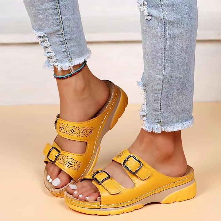 Alina | Orthopedic Leather Sandals