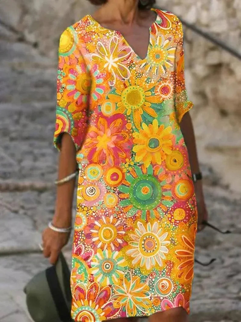 Haris | Floral Dress