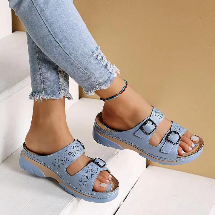 Alina | Orthopedic Leather Sandals