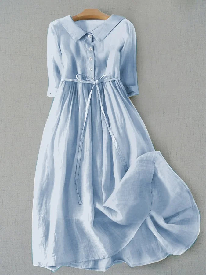 Agapi | Flattering Waist-Tie Dress