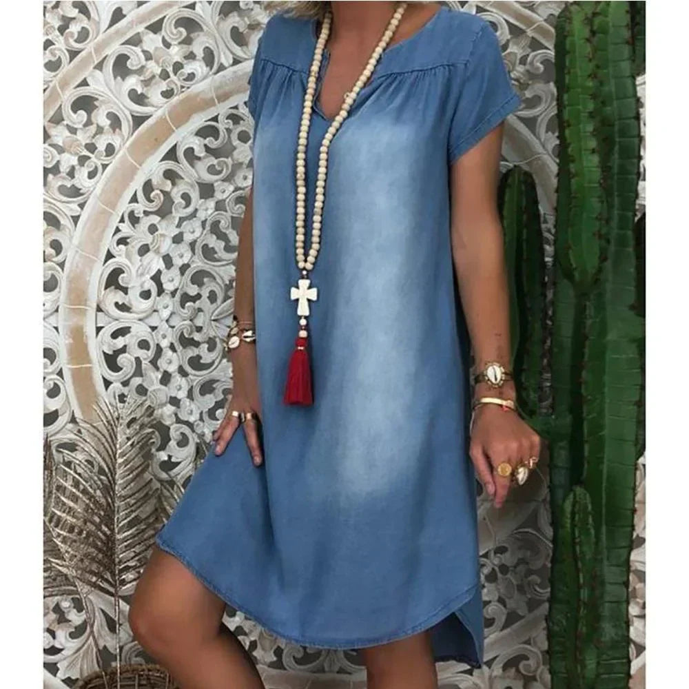 Runa | Casual Summer Denim Dress