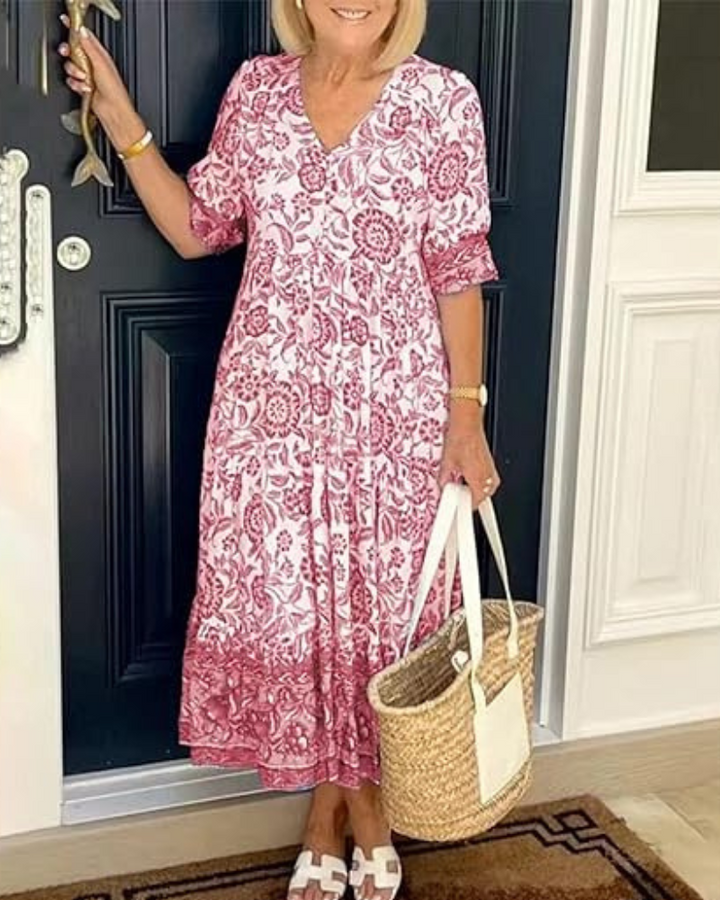 Lillian | Elegant And Airy Floral Dress