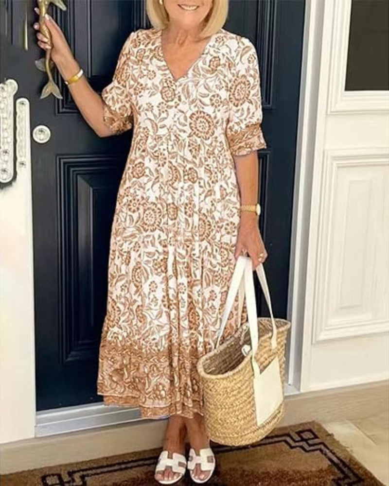 Lillian | Elegant And Airy Floral Dress