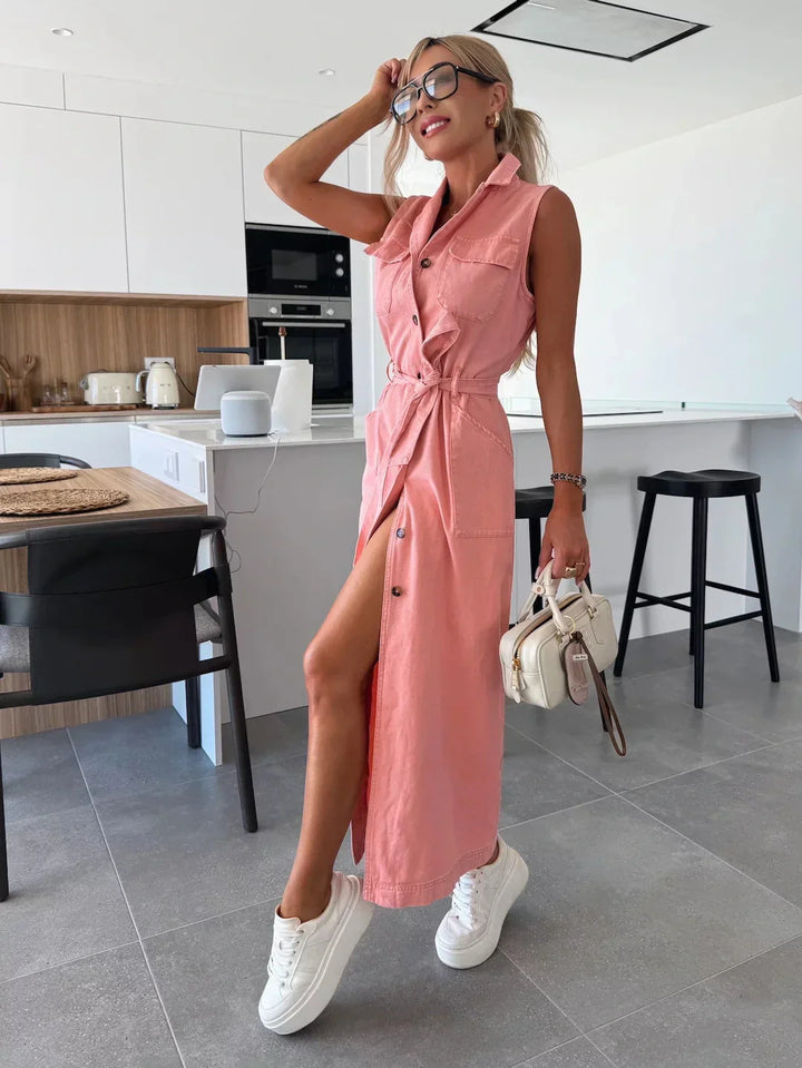 Luzia | Maxi Denim Dress