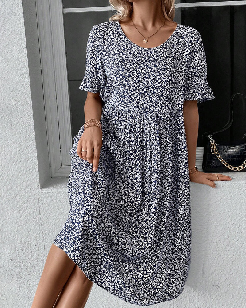 Chara | Elegant Floral Dress