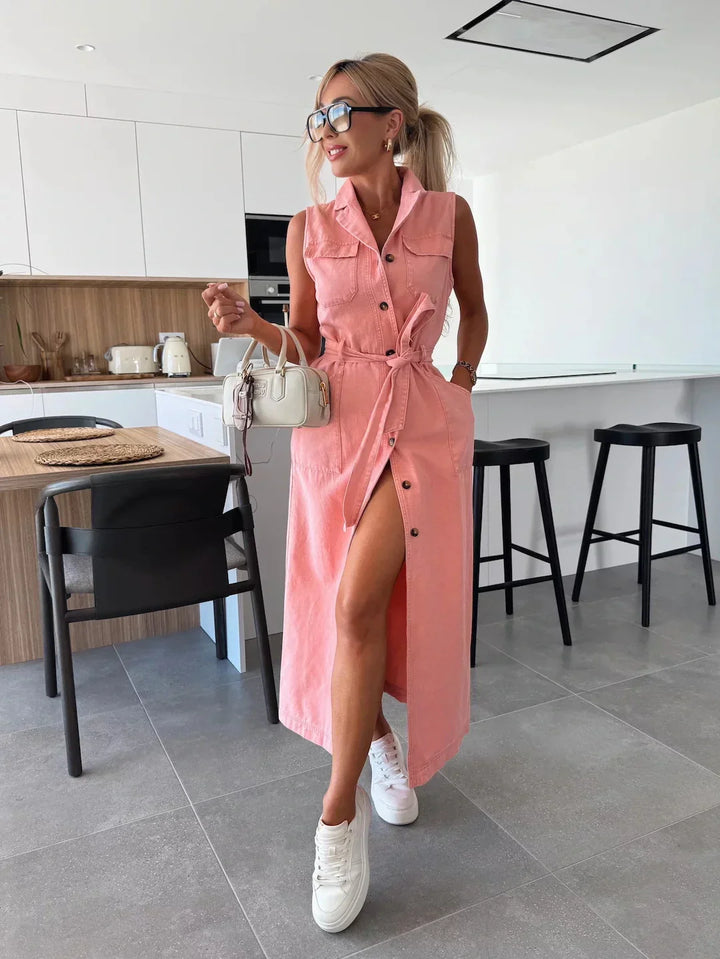 Luzia | Maxi Denim Dress