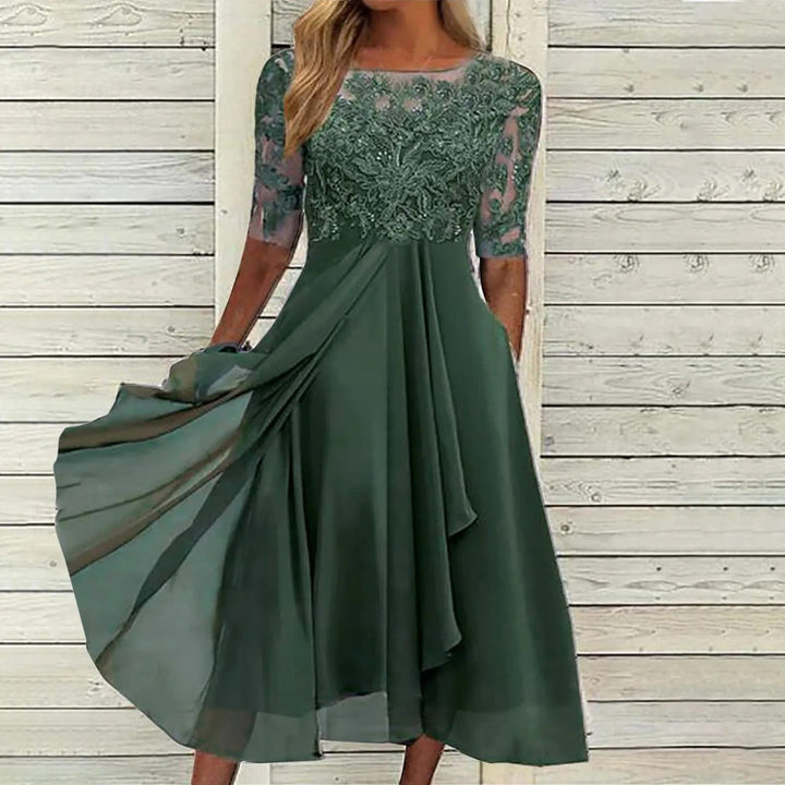 Zoey | Lace Embroidered Dress