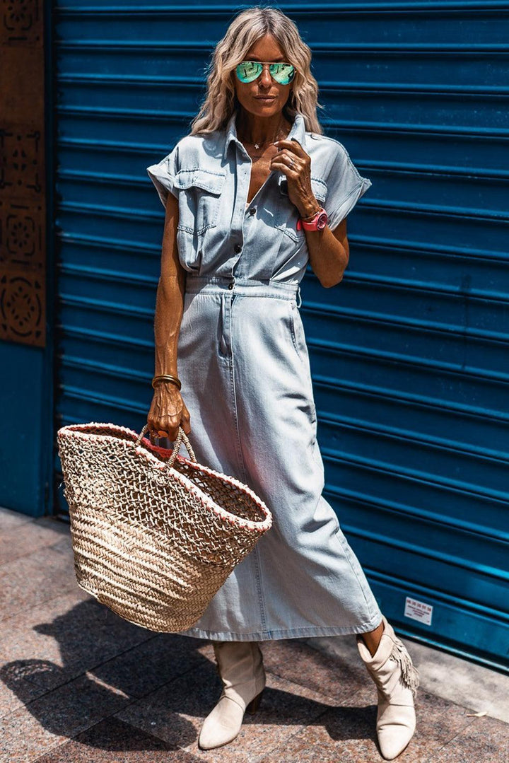 Thora | Denim Dress