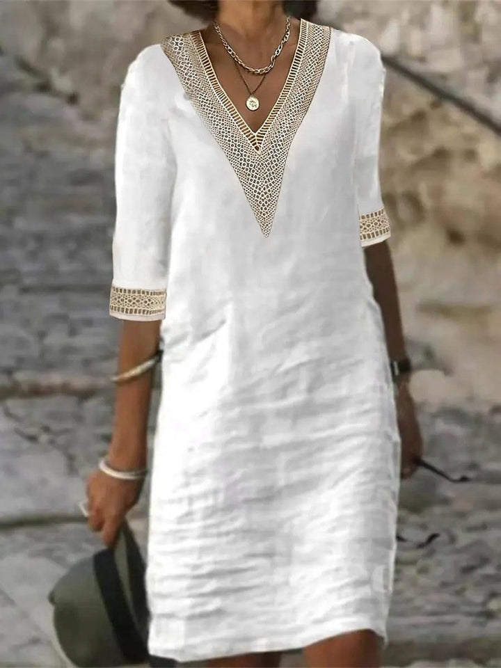 Dakota | Casual V-Neck Lace Dress