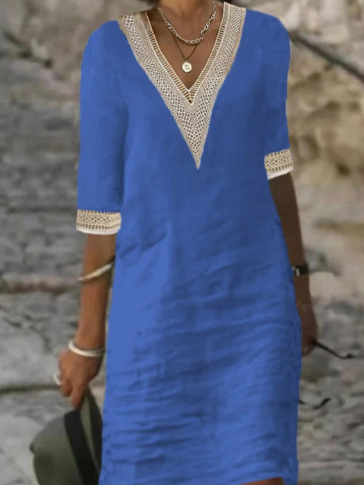 Dakota | Casual V-Neck Lace Dress
