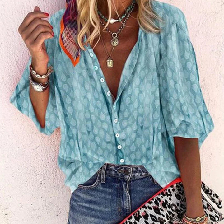 Hanna | Lightweight and Trendy Summer Blouse