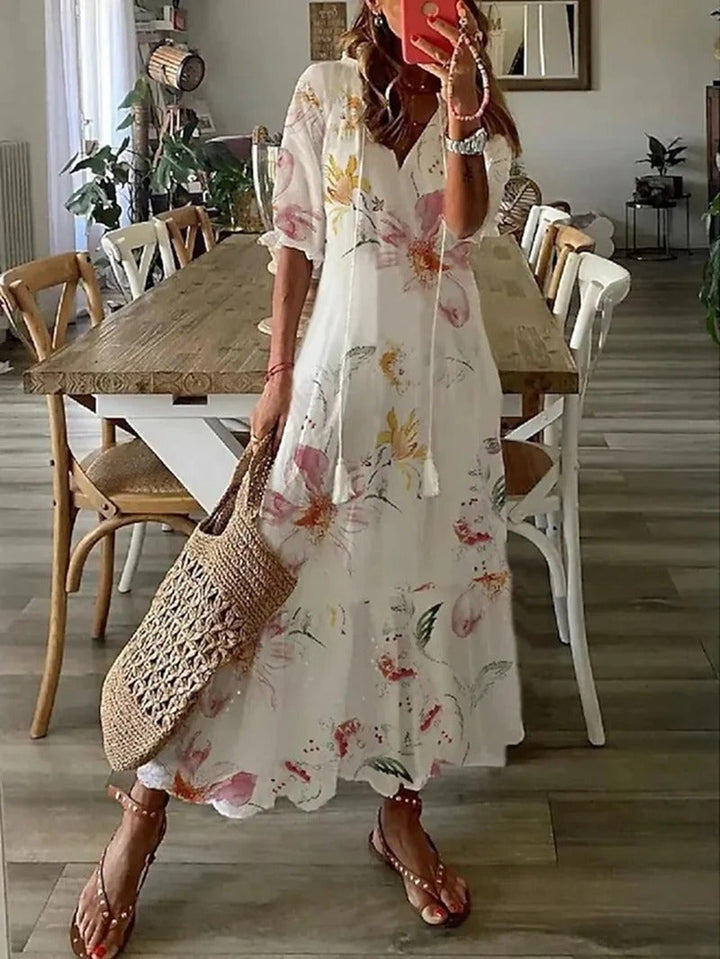 Brianna | Bohemian Maxi Dress