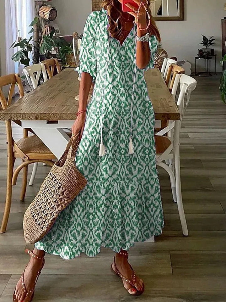 Brianna | Bohemian Maxi Dress
