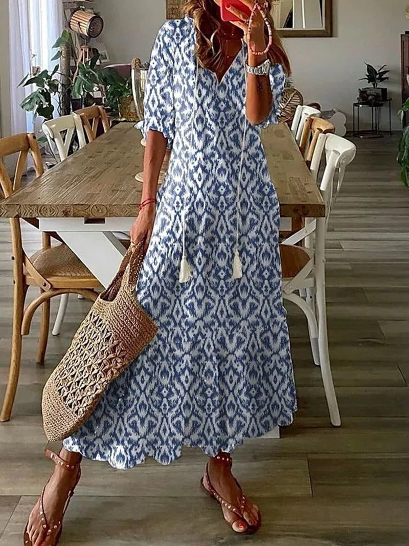 Brianna | Bohemian Maxi Dress